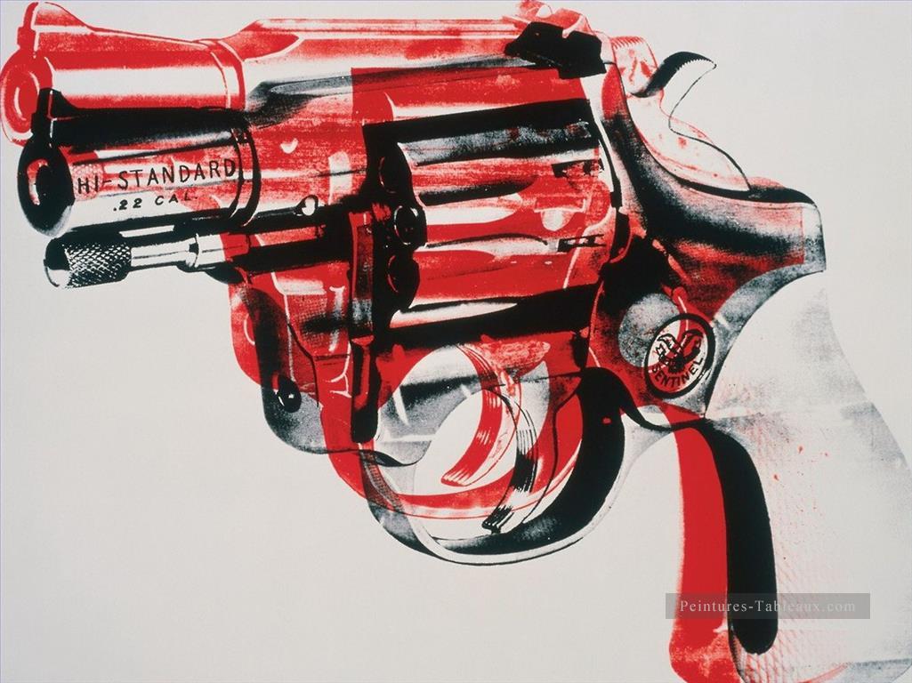Pistola 5 Andy Warhol Pintura al óleo
